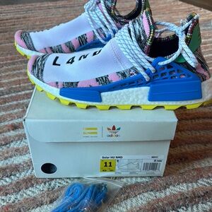 Adidas Mens Solar HU NMD Shoes - Multicolor